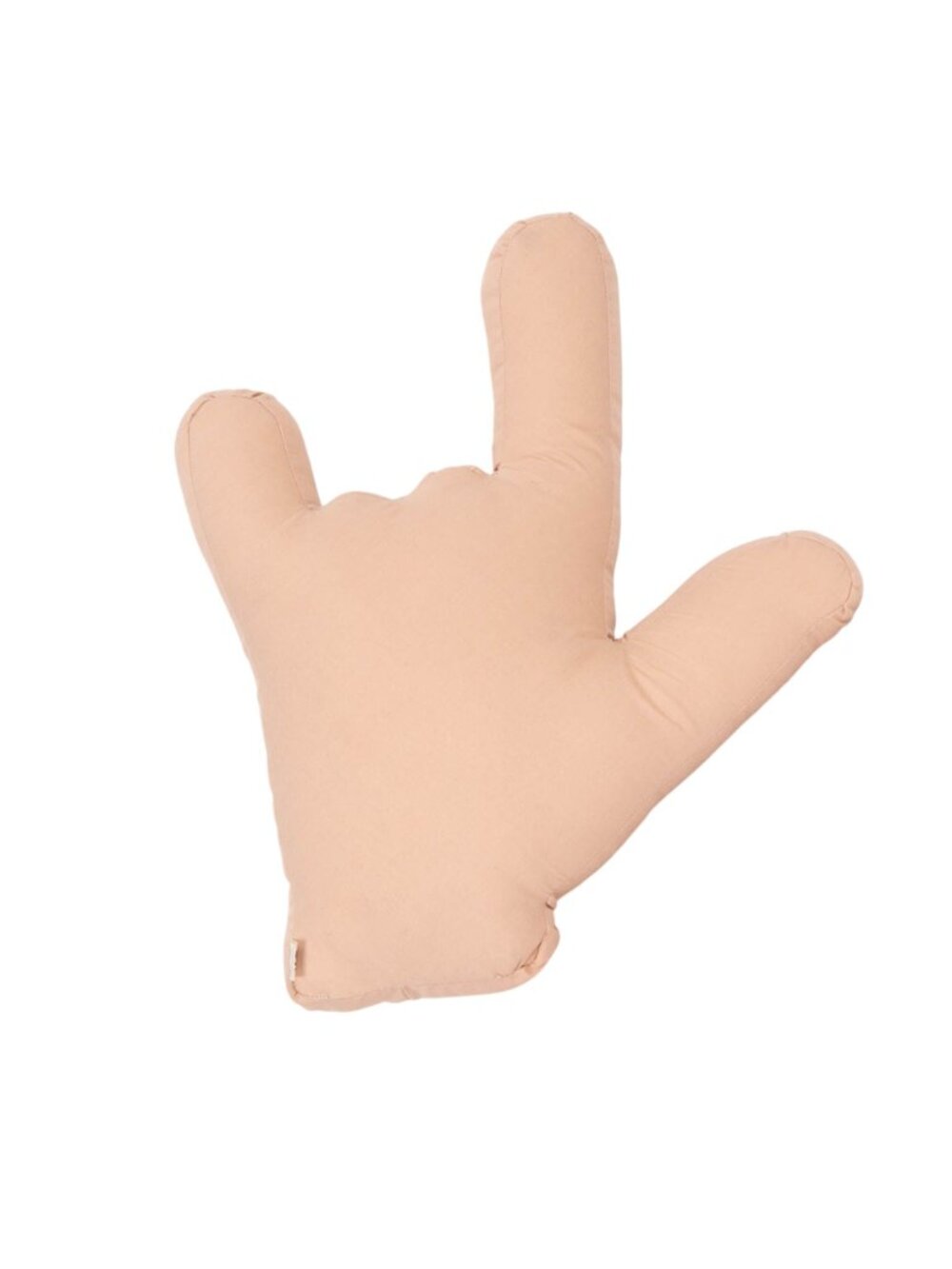 Jesus I Love You Sign Language Plush Stuffed Pillow Christian Decor ILY Tan - Picture 3 of 4